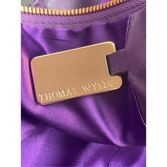 Thomas Wylde Lamb Leather Dress Size M - Picture 10 of 11